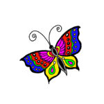 How To Draw Butterfly Drawing For Kids | Drawing Tutorial